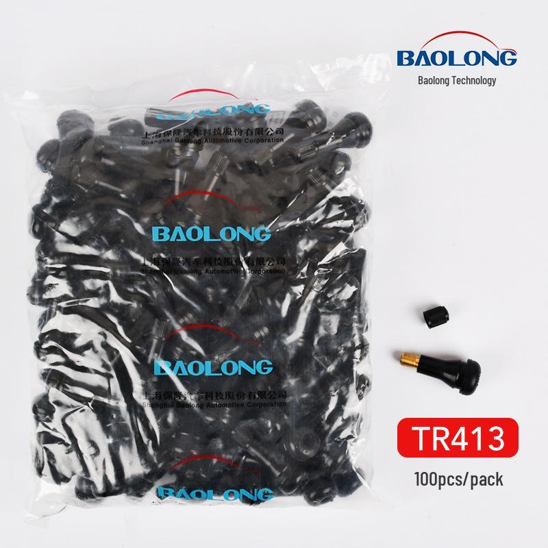 TR413/TR414 EPDM Rubber Valve Stem for Tubeless Car Tire