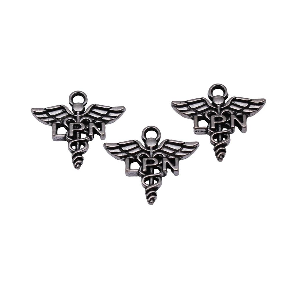 Cobra Snake Charms Antique Bronze Silver Pendants For DIY Bracelet Necklace Jewelry