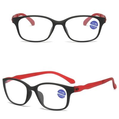 Anti Blue Presbyopia Glasses Men's Reading Glasses HD Full Frame Decorative Glasses 0 To +400