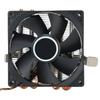 CPU Cooler Push Down Blow Down 4 Brass Pipe 4 Pin Non Light Black for AMD 775   1366   1155