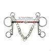Horse Bit Mouth All Purpose with Hooks Rustproof Full Cheek Snaffle