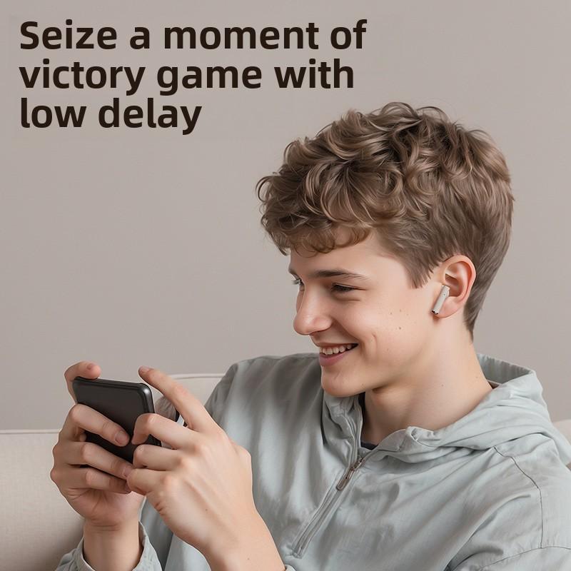 Q86 TWS Wireless Earphones Game Bluetooth Headphones with Microphone Noise Reduction High Fide Bass Earphones For xiaomi Headset