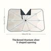 Retractable Summer Car Sunshade with UV Protection and Heat Insulation