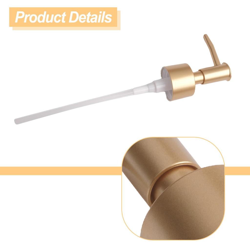 Compatible Soap Dispenser Pump Head for Most Bottles Smooth Dispensing