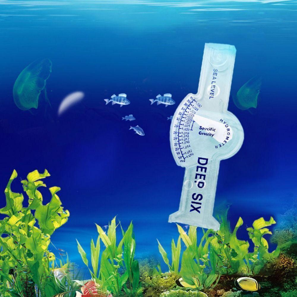 Portable Seawater Hydrometer High Precision Sea Water Density Meter New Fish Tank Hydrometer