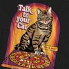 Steven Rhodes Womens/Ladies Talk To Your Cat T-Shirt