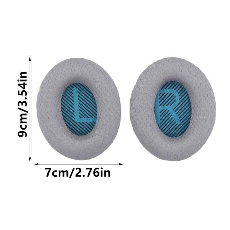 Komfort-Ohrpolster für QC45 QC35 QC25 QC2 QC15/Over-Ear 2 AE2i AE2w Kopfhörer Geräuschunterdrückende Ohrpolster Ohrmuschel