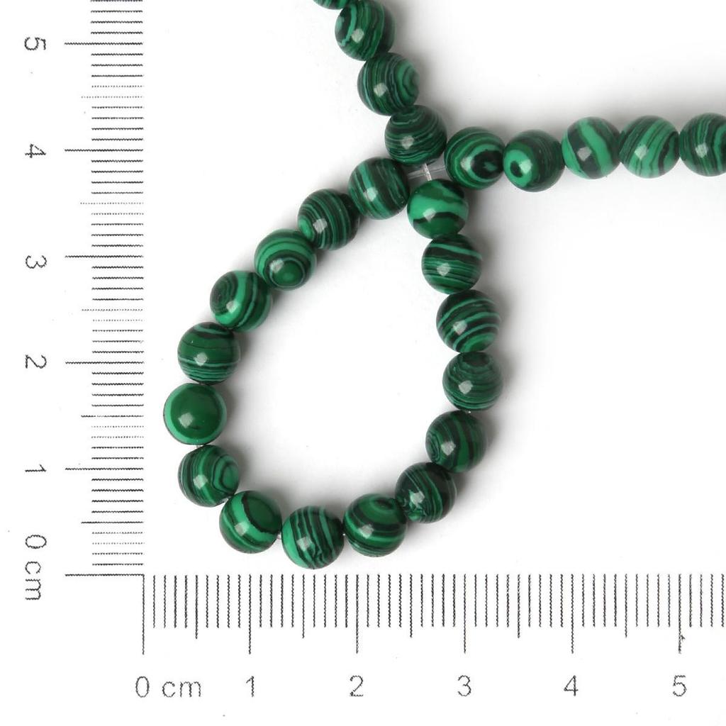 Malachite Round Beads Handmade DIY Bracelet & Necklace Jewelry Accessories