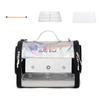 Transparent Bird Carrier Bag for Sun Conure Cockatiel Parakeet Portable Crossbody Shoulder Handbag for Small Pets