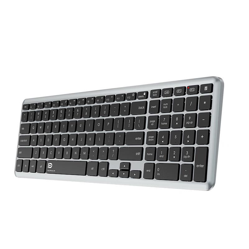 

Fude K602T Ultra-Thin Dual-Mode Wireless Bluetooth Keyboard
