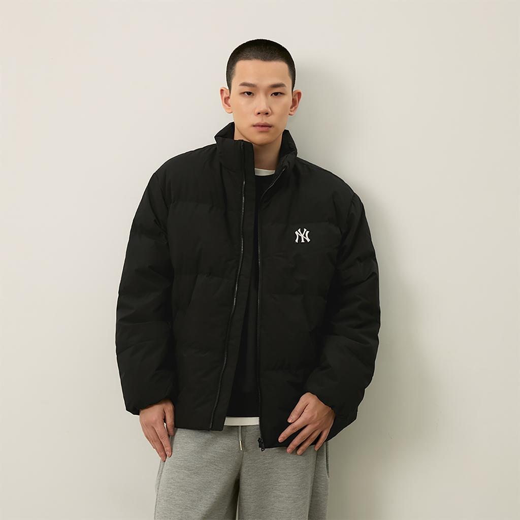 New MLB New York Yankees Basic Collection FW24 Down Jacket Unisex Black 3ADJB1046-50BKS