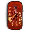 Fabric Nezha Oxford Pencil Case Organizer For Students And Teens Storage Bag