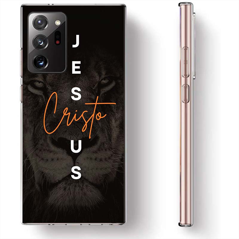 Jesus Bibel Handyhülle für Samsung A17 A37 A57 A55 A35 A25 A15 A54 A14 A24 A34 A13 A23 A33 A53 A07 A05S A04S A03 A73 Galaxy Note
