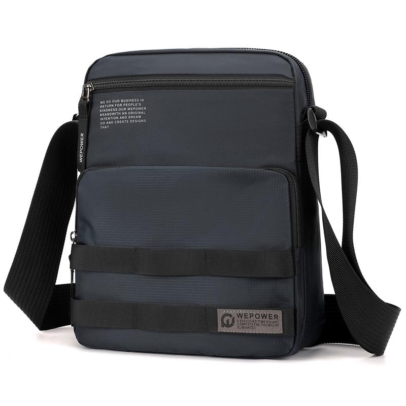 Fashion Casual Men's Small Bag High Quality Nylon Men's Purse Small Shoulder Bag Vintage Design Stylish Men's Bag Messenger Bag