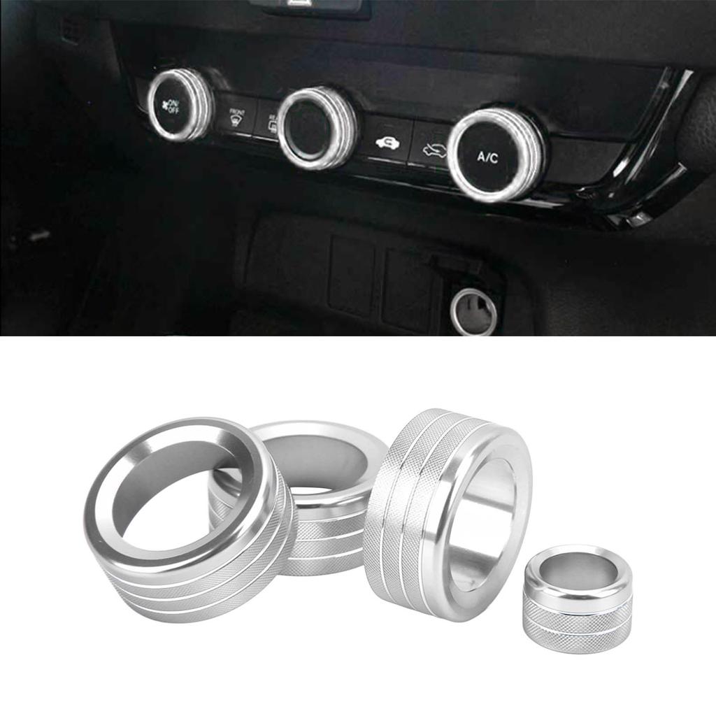 AC Volume Knob Cover Aluminium Alloy Stylish Perfect Fit Replacement for 2022