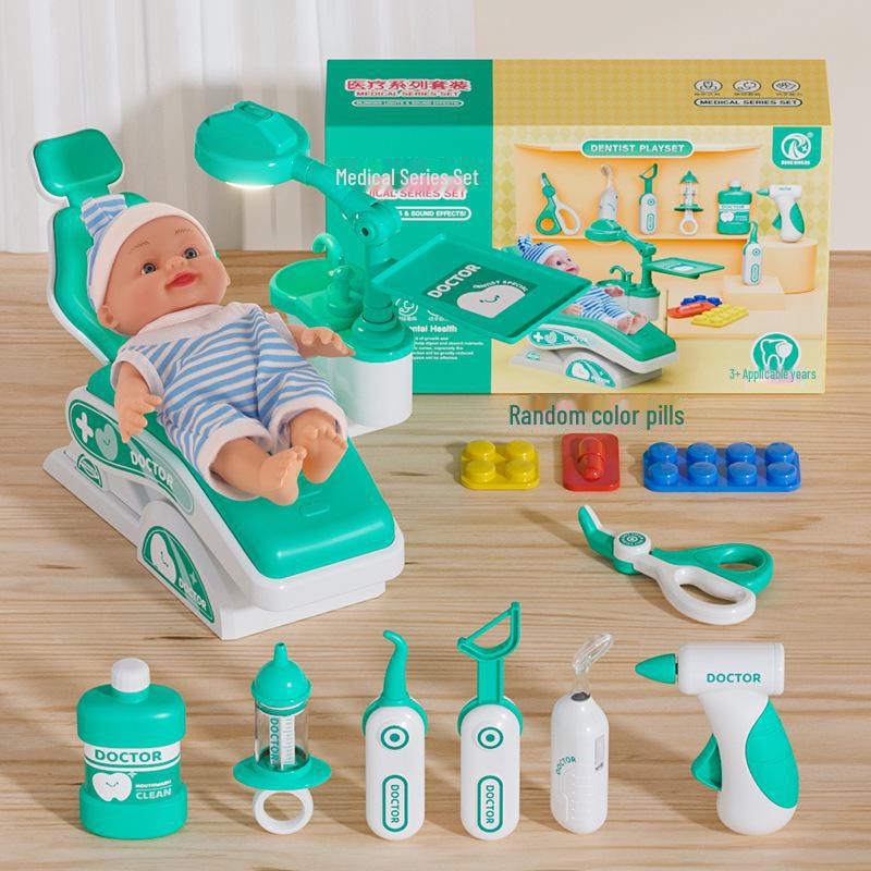 Children's Doctor and Nurse Play Set - Role Play Medical Kit for Kids