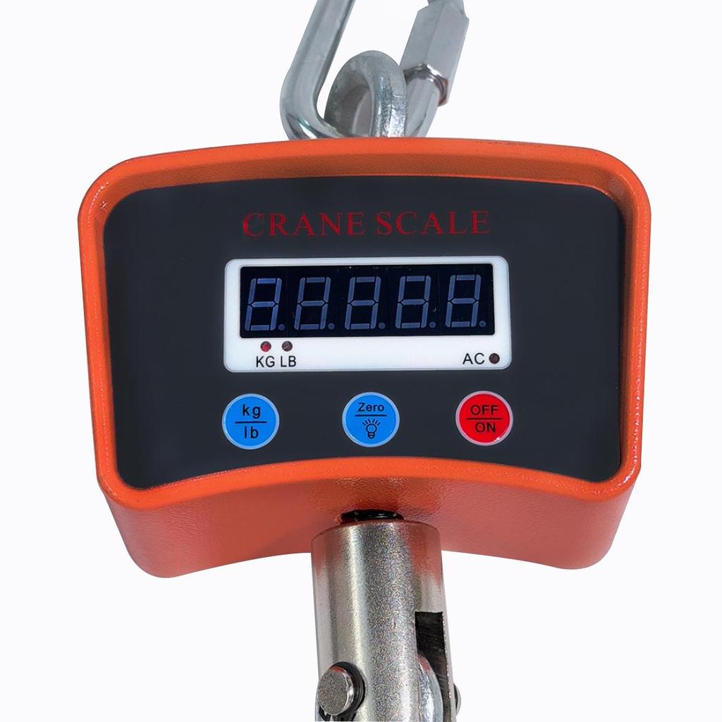 500kg Electronic Crane Scale, Handheld Industrial Hanging Scale, 1 Ton, 3T-5T Capacity, Electronic Crane Hook Scale