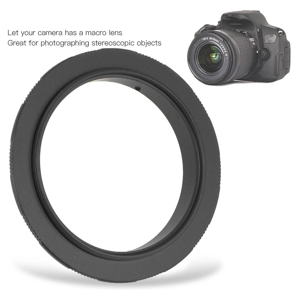 Durable Aluminium Alloy Macro Shooting Reverse Adapter Ring for Canon EOS Mount DSLR Camera