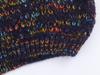Autumn Winter Floral Yarn Chunky Knit High Neck Sweater - Women's Loose Fit