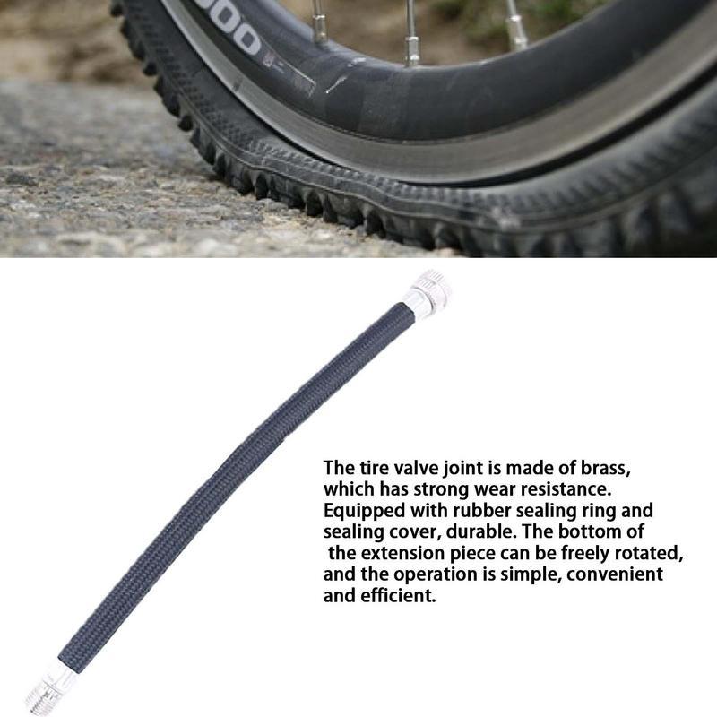 Air Pump Inflator Extension Hose Extended Air Inflator Rubber Tube Universal Pump Supplies Compatible For RV Bicycles And Motorc