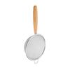 304 Stainless Steel R esidue Filter Spoon Wooden Handle Fine Mesh Colander For Soybean Milk Juice Kitchen Gadget Flour Sieve S/L