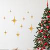 Christmas Star Ornaments Holiday Pendant For Wall 6 Pieces Hangable Decorative Wall Art For Holiday Home Decorators Living Room