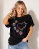 New Unisex's T-shirt with Simple Printing Fashionable and Casual Printing Casual and Comfortable Elegant and Unique Home Clothes