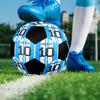 1 pz Pallone da Calcio Lionel Messi Taglia 5 Pallone da Calcetto Indoor Moda Colorato Gioco in Giardino - Ottimo Regalo per Appassionati di Sport HE42