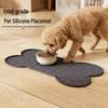 Silicone Spill-Proof Pet Feeding Mat for Cats and Dogs