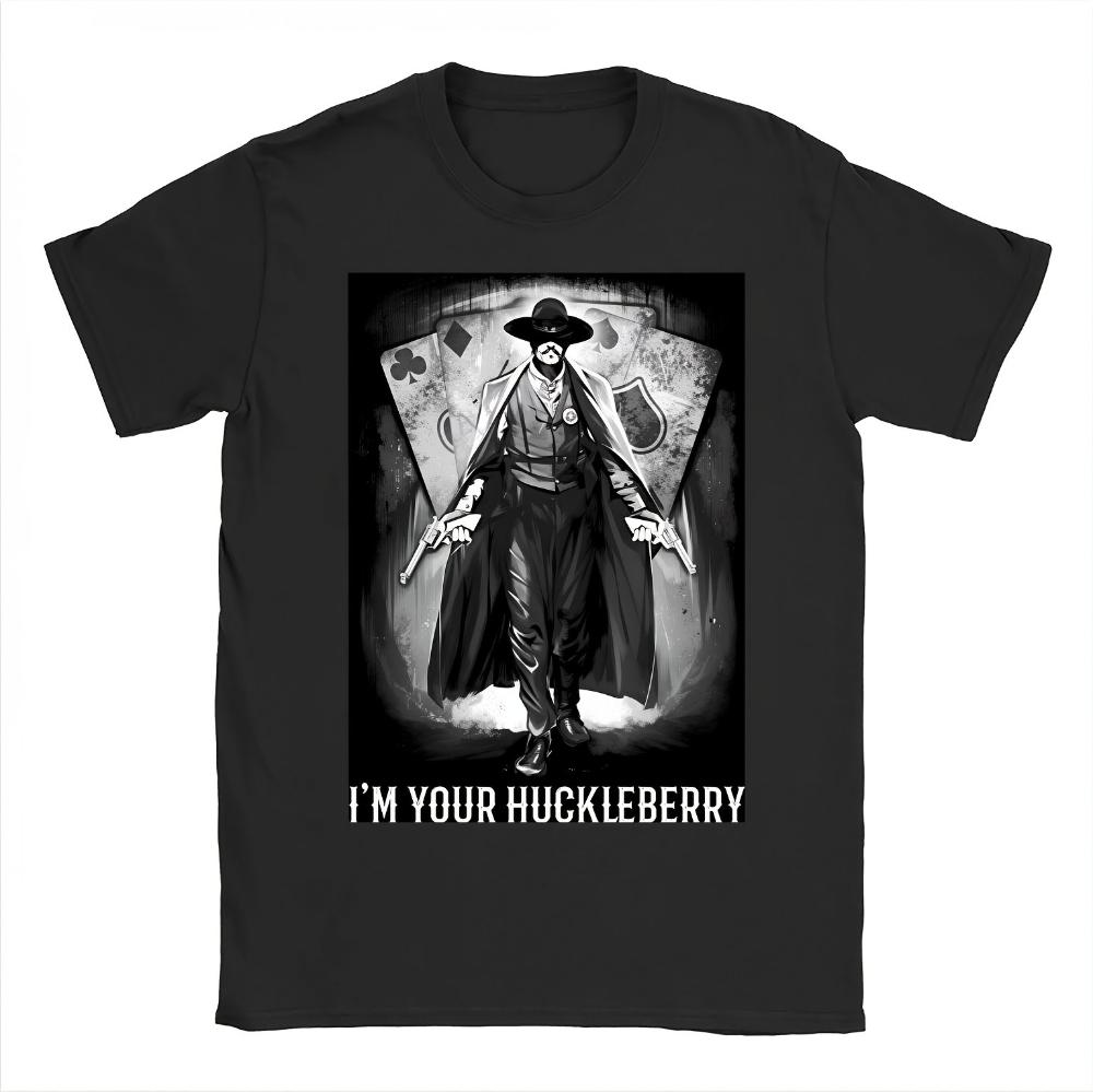 Doc Holliday Huckleberry Tombstone Essential T-Shirt I'M Your Huckleberry 907896 Humorous Men's