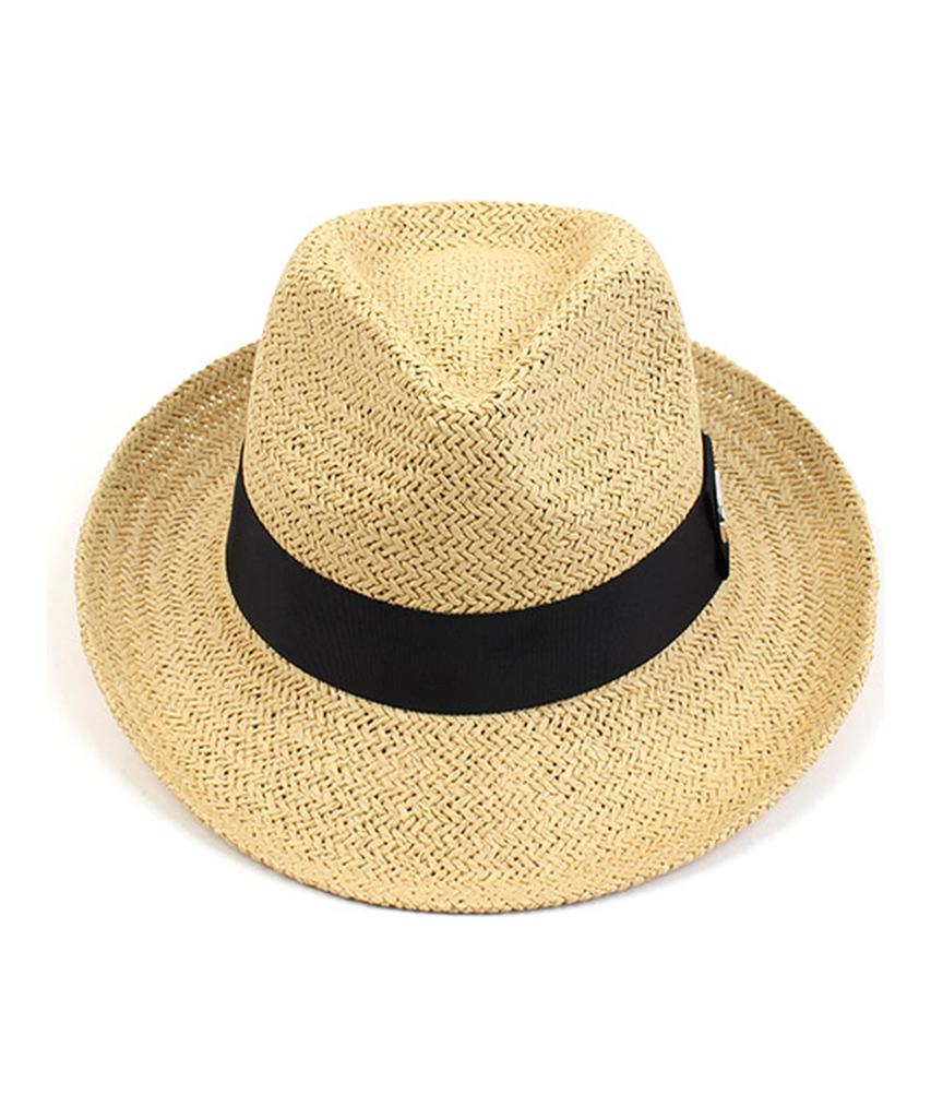 Yunibeosyeolkemiseuteuli Bu Summer Beige Long Fedora Summer Fedora