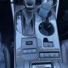 Accessories For Toyota Highlander Kluger XU70     Carbon Fiber Center Console Gear Shift Box Trim Cup Holder