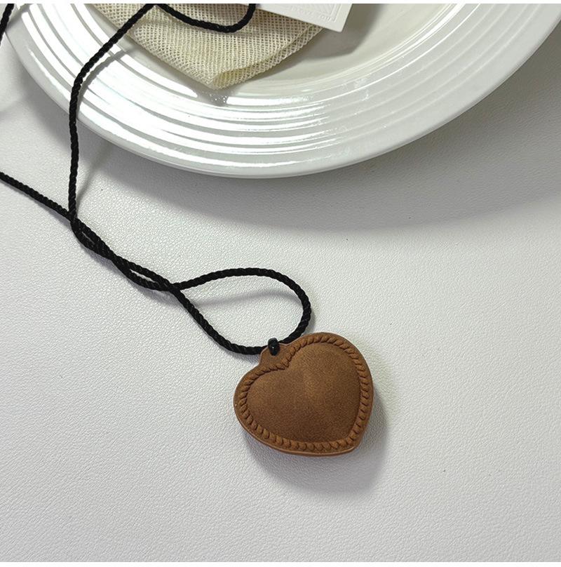 Portable Leather Cool Style Necklace Bag for Bluetooth Headset, Glasses, Keys