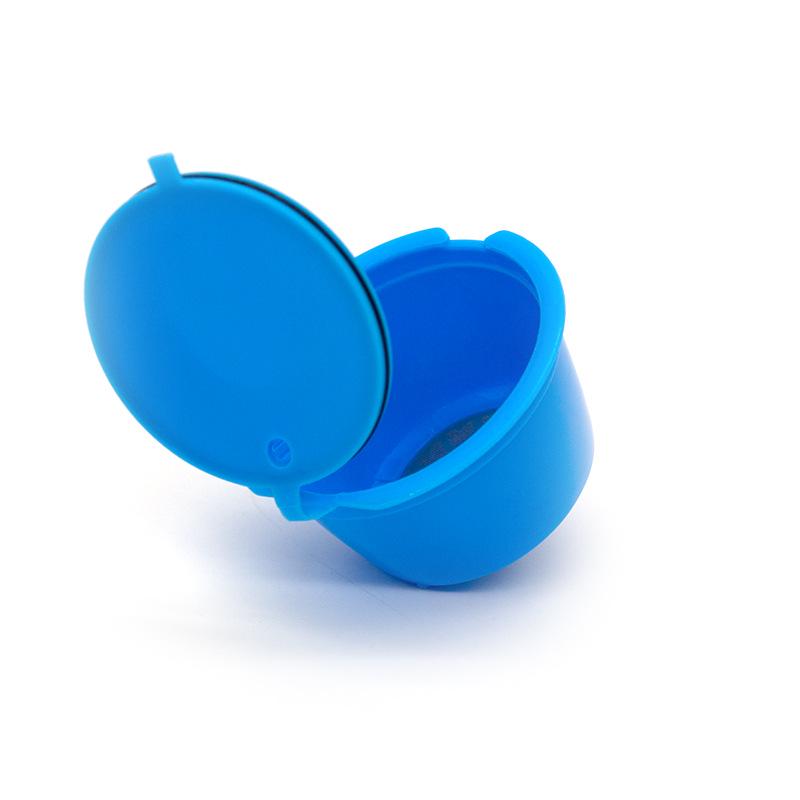 Coffee Capsule Filter: Refillable Stainless Steel & Plastic Duoqukusi Cup