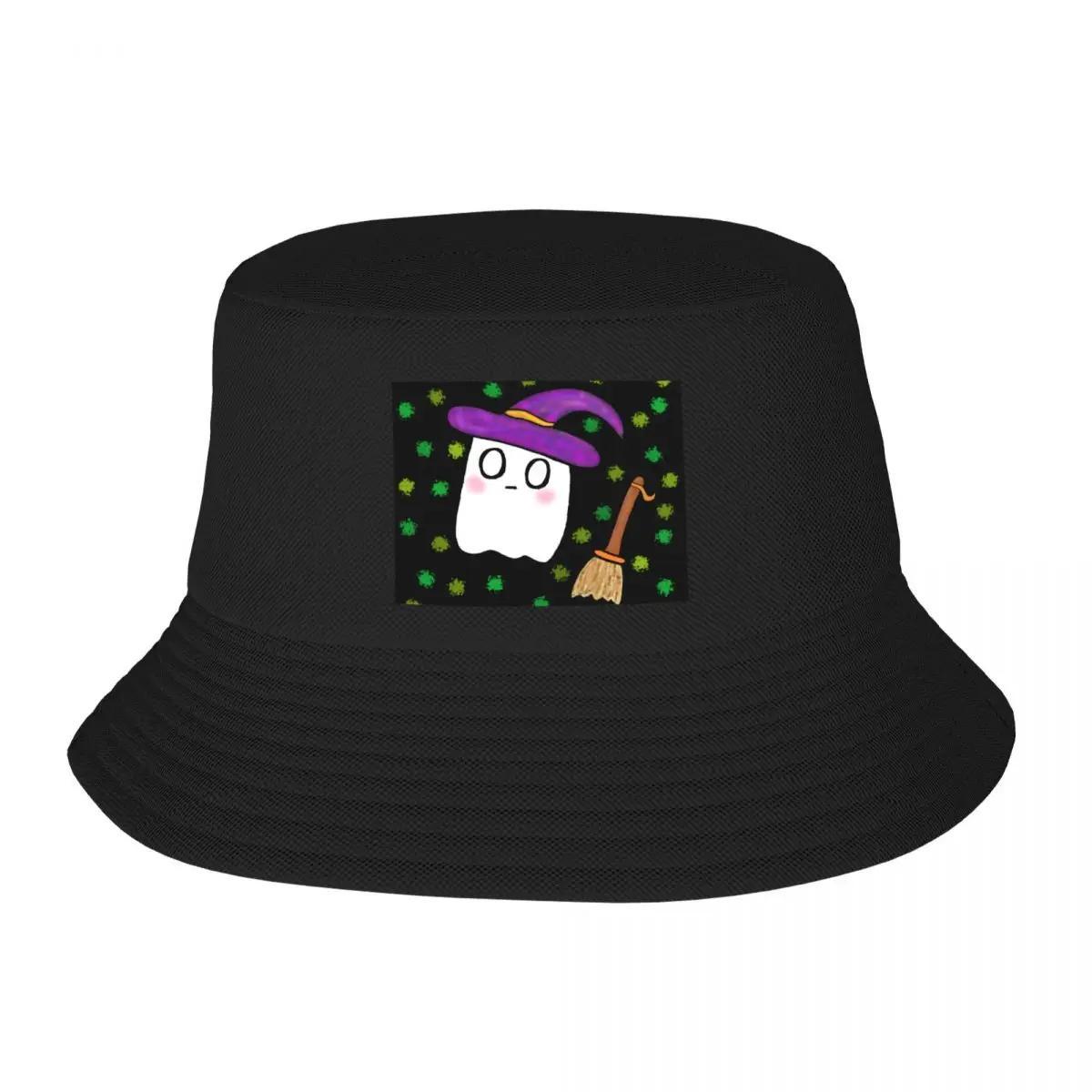 New Ghost Witch Slime Bucket Hat Hood Rave Womens Unisexs