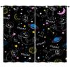 Curtain Cat Cartoon 3D Digital Printing Blackout Curtain Punching