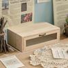 Retro Wooden Desk Organizer and Monitor Stand