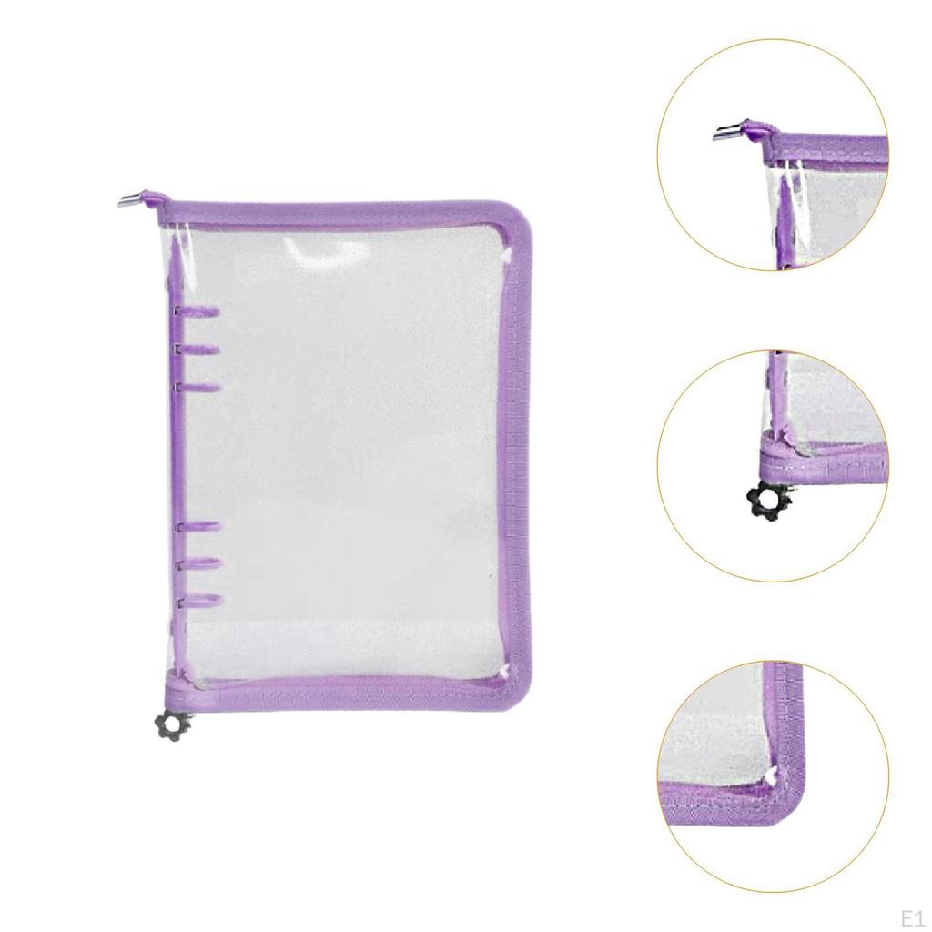 Schmuck Lagerung Buch Ohrring Organizer Fall Geschenk Halter Transparent Tasche für