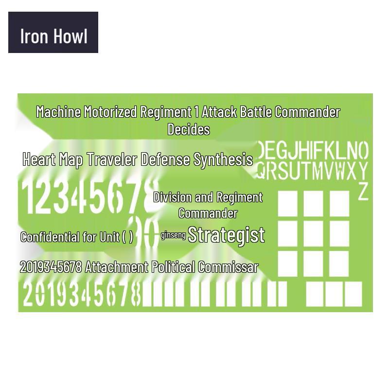 Grid Drafting Ruler with Title & Signature Frame