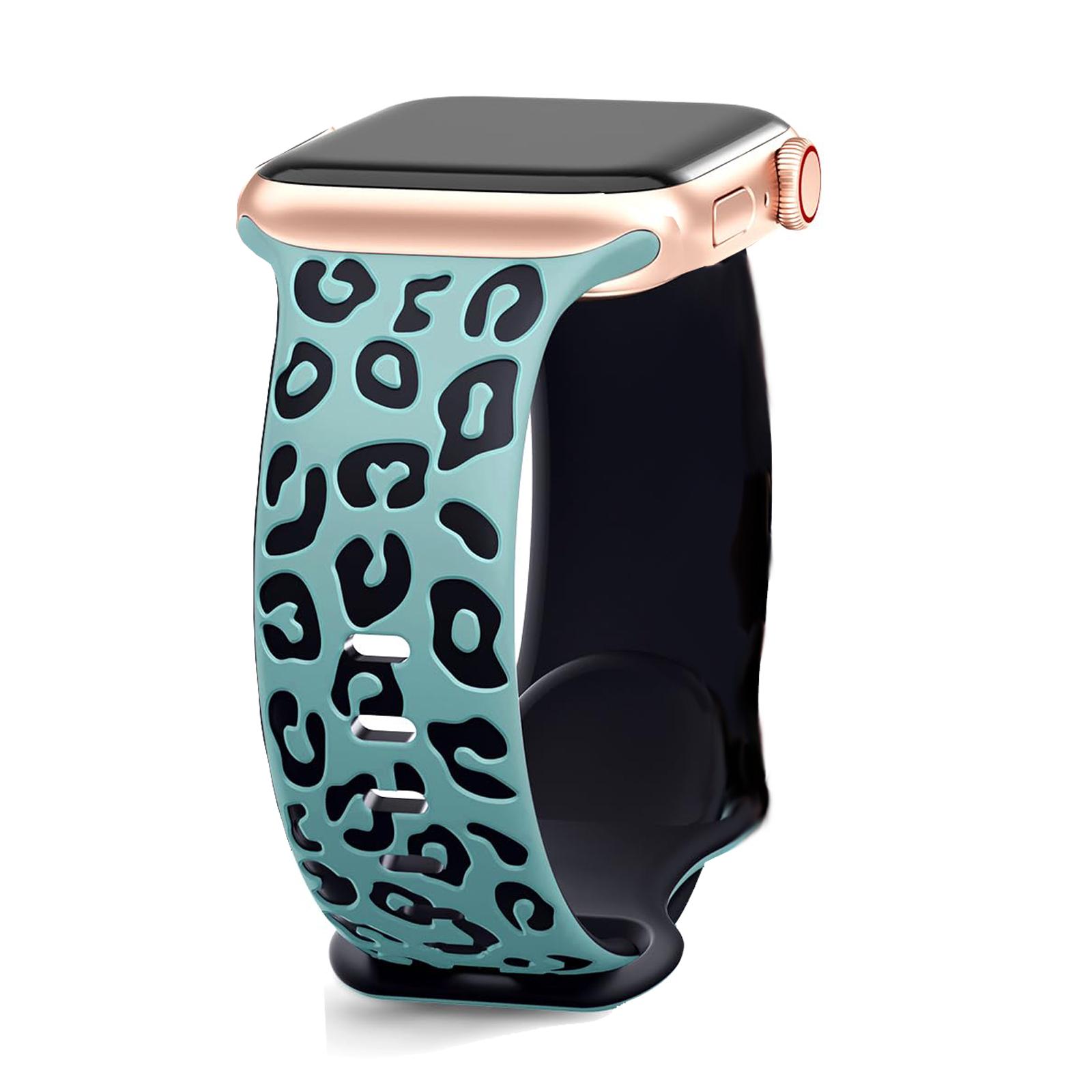 

Silicone Engraved Strap for Apple Watch Bands 40mm 44mm 41mm 45mm 49mm 38mm Bracelet Iwatch Series 9 8 7 6 5 4 3 SE Ultra 2 Band 42mm 44mm 45mm 49mm