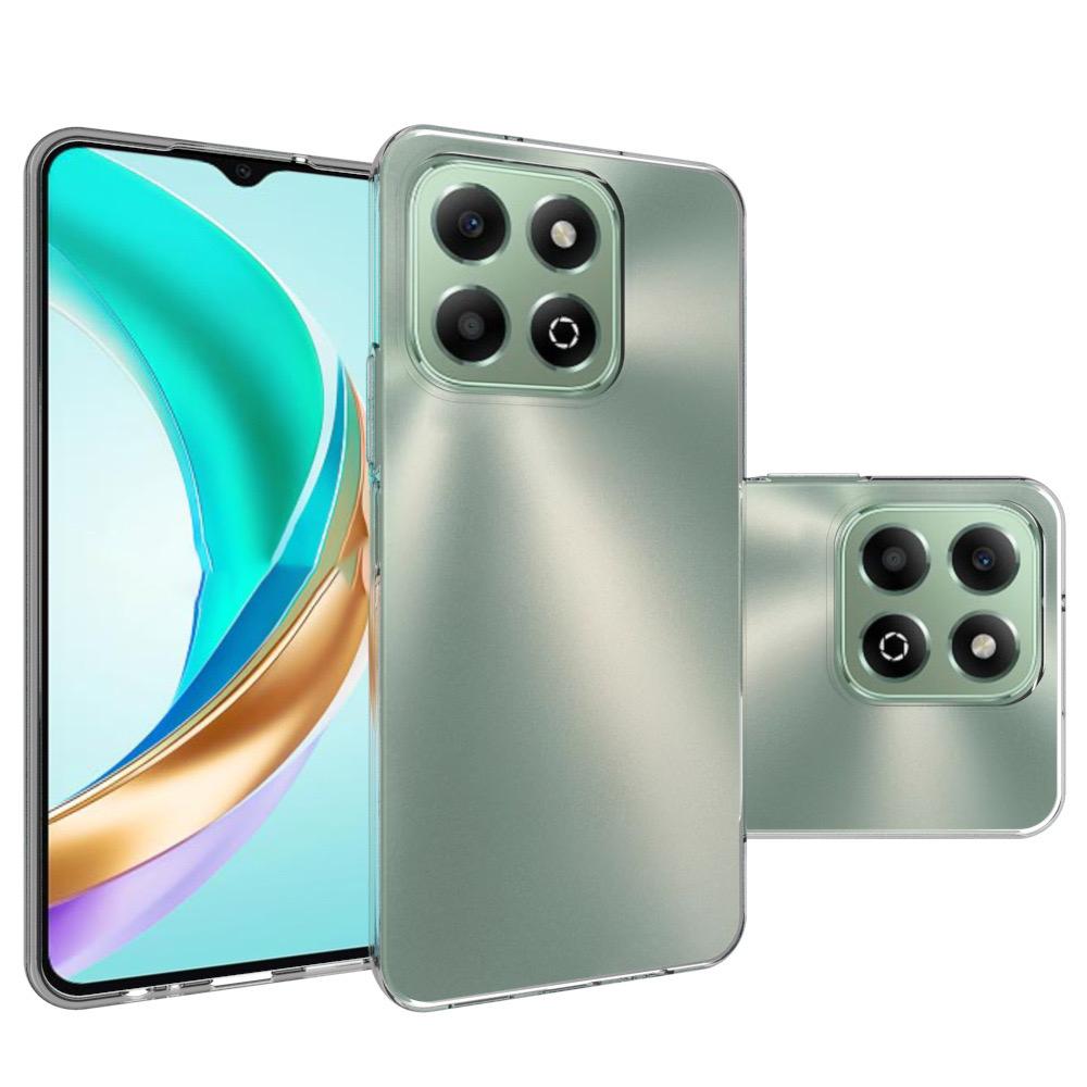 For Honor X6b 4G Case 2.0mm TPU Transparent Phone Cover (Big Rear Lens Hole)