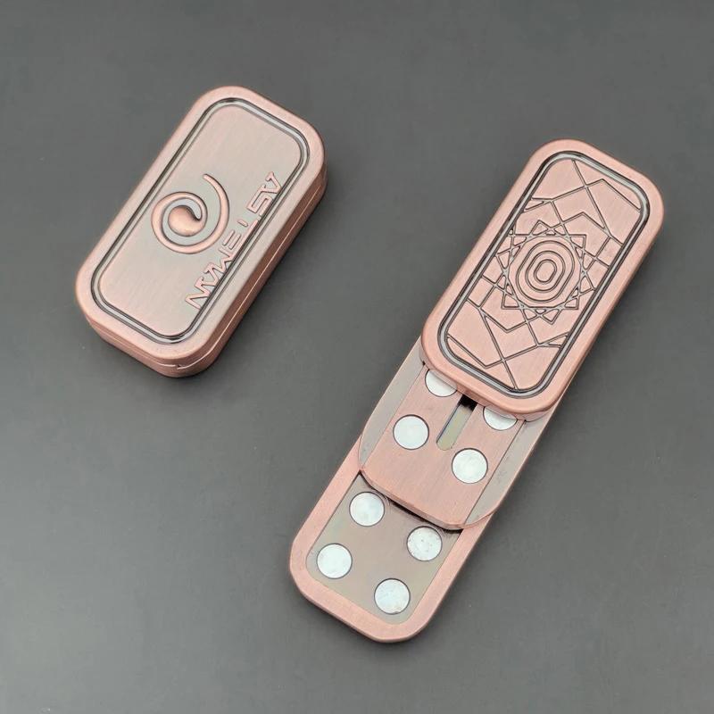 Pressure Resistant Magnetic Fidget Slider Camera Shaped ADHD Push Slider Toy Metal Press Click Anxiety Relief Adult Fidget Toys