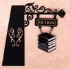 Lightweight Bookend Hanging Plaque Creative Book Partition Board Shelf Organizer  Study Desk