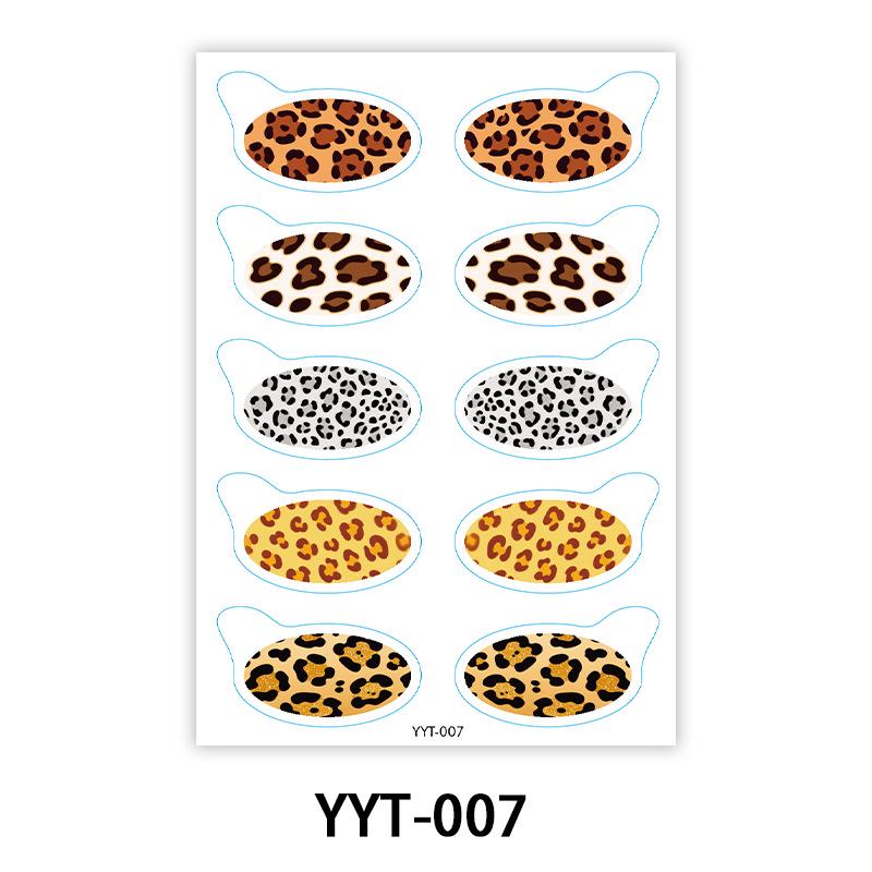 European & American Waterproof Eyeshadow Stickers Temporary Eye Makeup Tattoo