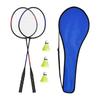 Quality Lightweight Badminton Racket Set for Indoor and Outdoor Adult, Children and Beginner Training - Racket, Shuttle and Storage Case