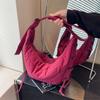 IELGY Casual All-Match Fashion Ladies Messenger Bag Nylon Cloth One-Shoulder Dumpling Bag