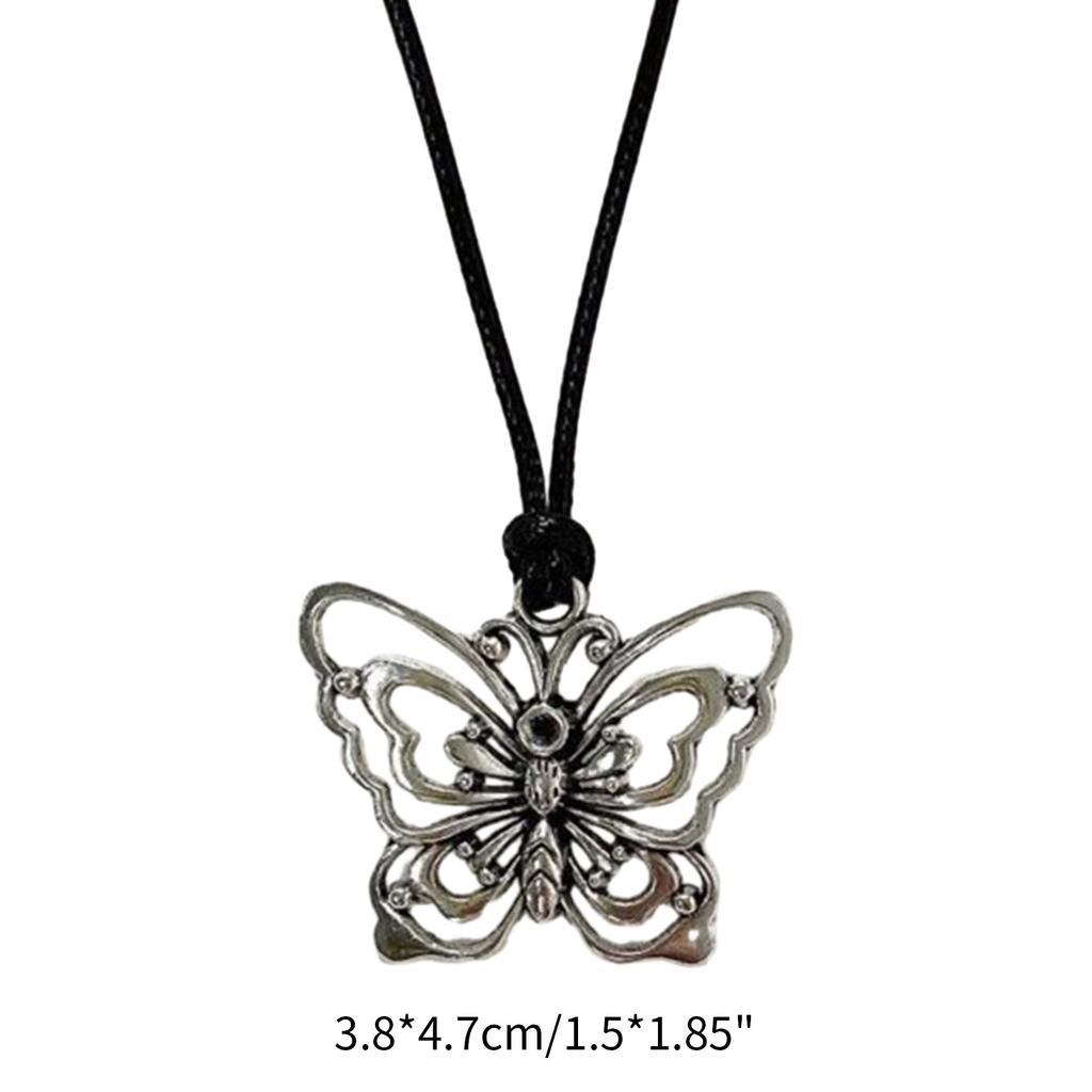Butterfly Necklace Sweet Cool Women Necklaces Butterflies Pendant Clavicle Chain Girls Neck Chains Wedding Jewery Gift
