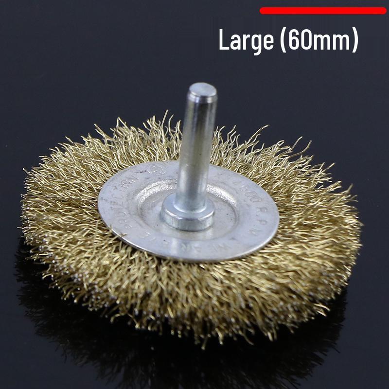 Tire Repair Low-Speed Soft Steel Wire Grinding Brush for Surface Cleaning