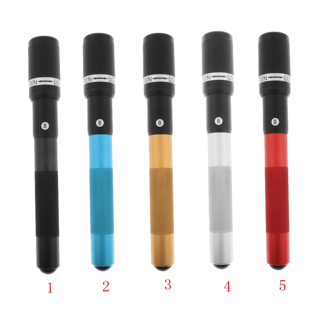 Alloy Pool Cue Extension Extender for America Equipment for Training of Billiard Pool Cue Extender Accessories