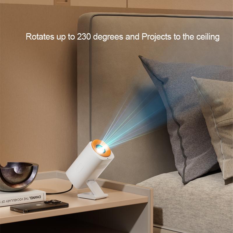 New Arrival Vivicine Y1S Pro Portable HD Android 12 WIFI LED Home Theater Movie Game Projector